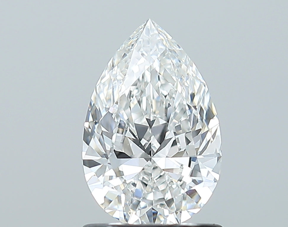 GIA 1 Carat Pear Natural Diamond 鑽石