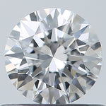 GIA 0.53 Carat Round Brilliant Natural Diamond 鑽石