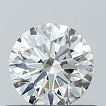 GIA 0.52 Carat Round Brilliant Natural Diamond 鑽石