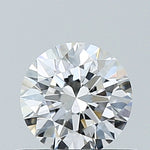 GIA 0.53 Carat Round Brilliant Natural Diamond 鑽石