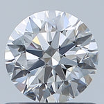 GIA 0.7 Carat Round Brilliant Natural Diamond 鑽石