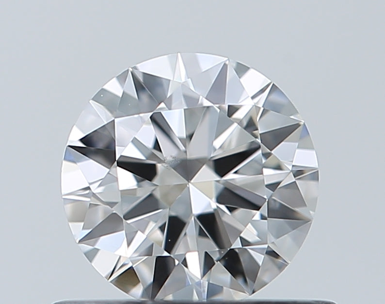 GIA 0.52 Carat Round Brilliant Natural Diamond 鑽石