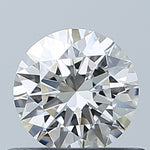 GIA 0.53 Carat Round Brilliant Natural Diamond
