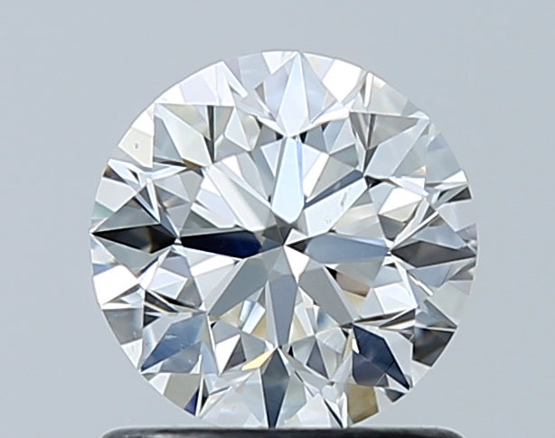 GIA 0.88 Carat Round Brilliant Natural Diamond