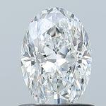 GIA 0.81 Carat Oval Natural Diamond