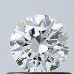 GIA 0.50 Carat Round Brilliant Natural Diamond