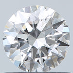 GIA 0.63 Carat Round Brilliant Natural Diamond 鑽石