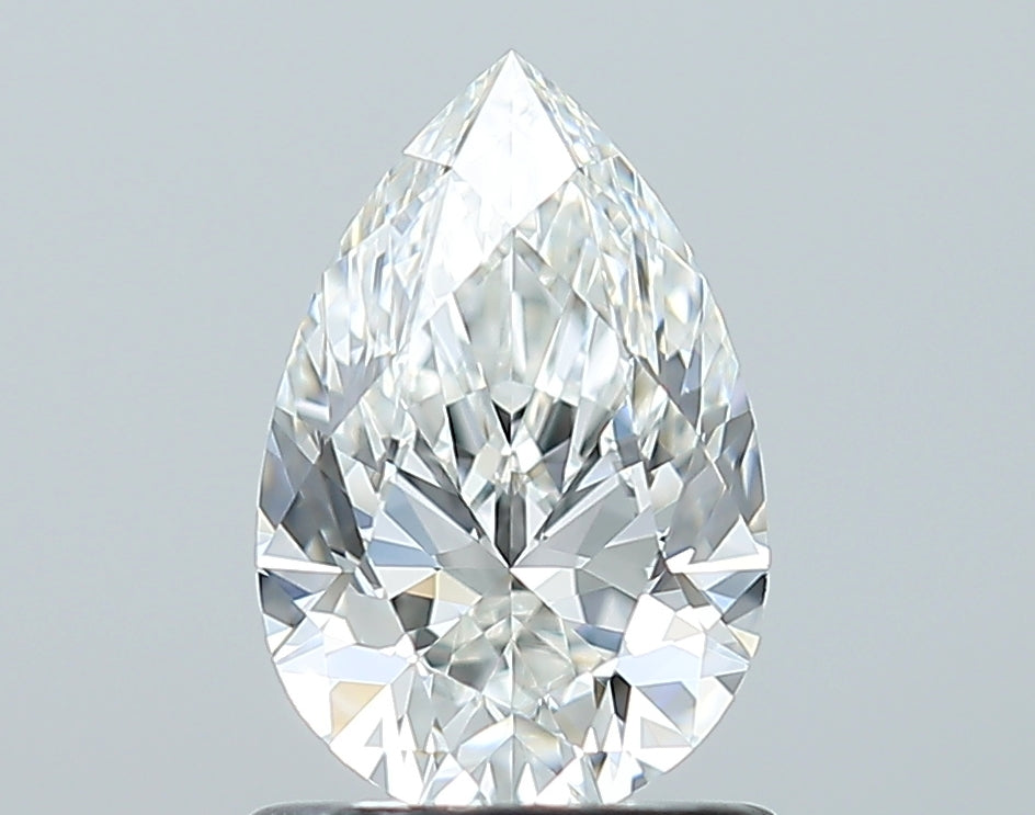 GIA 1 Carat Pear Natural Diamond 鑽石