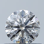 GIA 0.57 Carat Round Brilliant Natural Diamond 鑽石