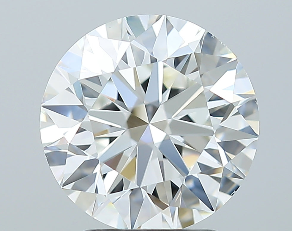 GIA 2.8 Carat Round Brilliant Natural Diamond 鑽石