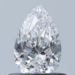 GIA 0.51 Carat Pear Natural Diamond 鑽石