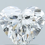 GIA 0.90 Carat Heart Natural Diamond