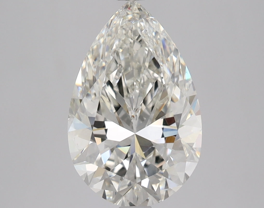 GIA 2.02 Carat Pear Natural Diamond