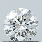 GIA 0.5 Carat Round Brilliant Natural Diamond 鑽石