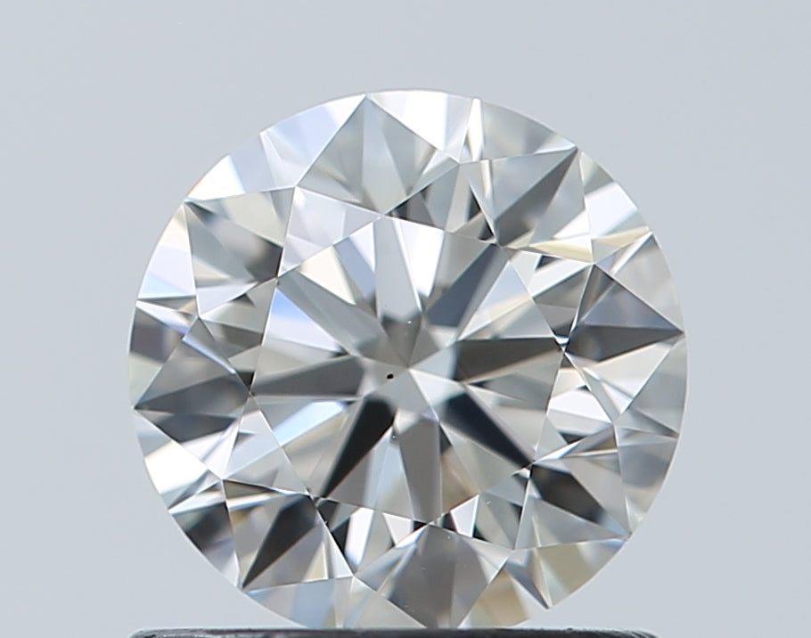 GIA 0.91 Carat Round Brilliant Natural Diamond 鑽石