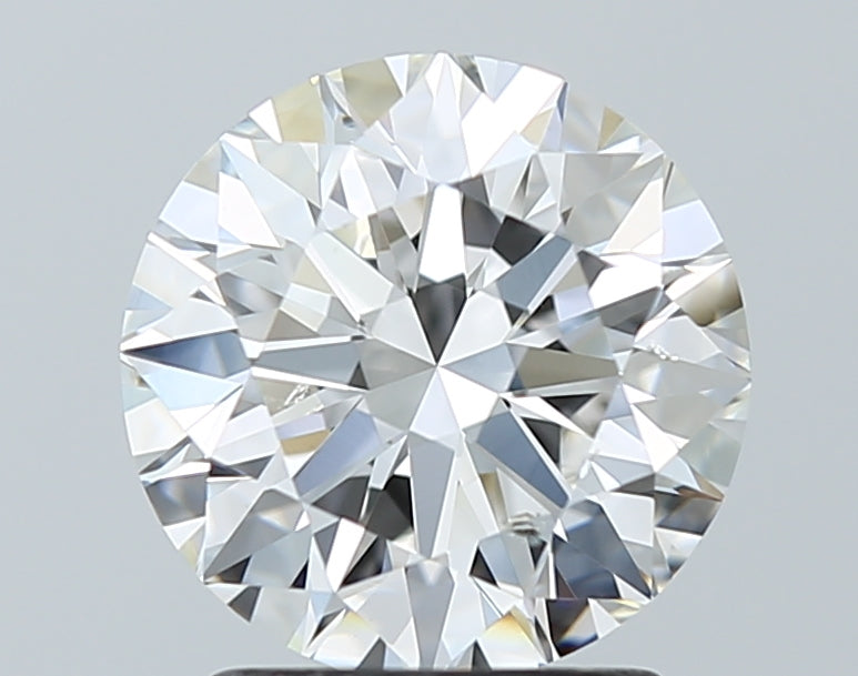 GIA 2.08 Carat Round Brilliant Natural Diamond 鑽石