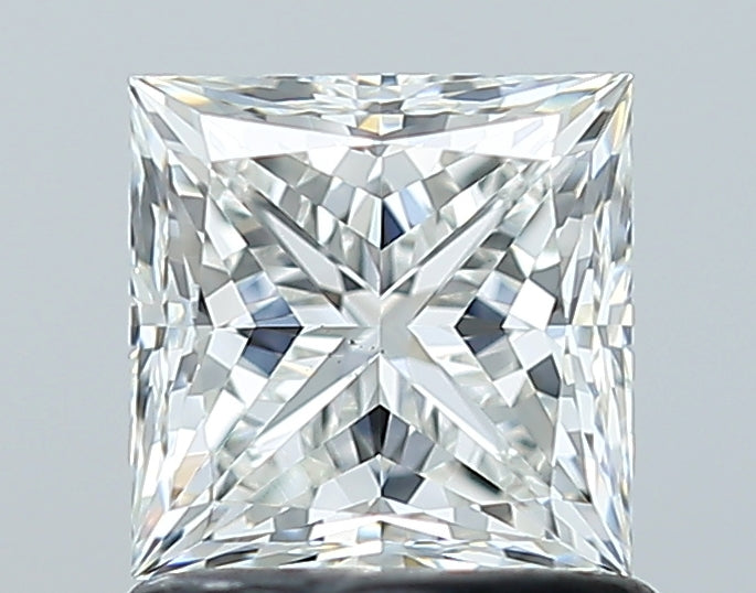 GIA 1.12 Carat Princess Cut Natural Diamond 鑽石