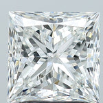 GIA 2.54 Carat Princess Cut Natural Diamond 鑽石