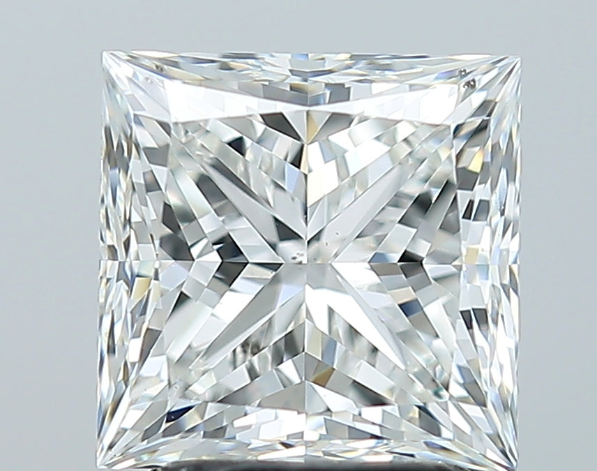 GIA 2.54 Carat Princess Cut Natural Diamond 鑽石