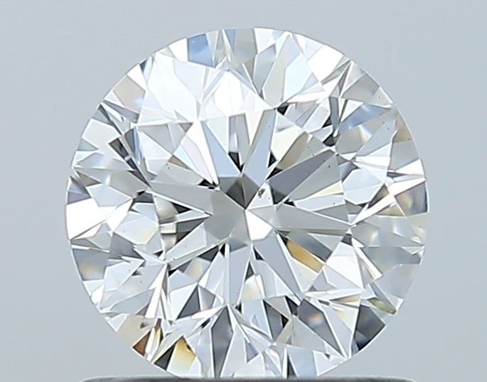 GIA 0.90 Carat Round Brilliant Natural Diamond