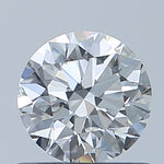GIA 0.63 Carat Round Brilliant Natural Diamond 鑽石