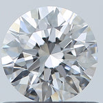 GIA 0.63 Carat Round Brilliant Natural Diamond 鑽石