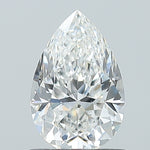 GIA 1 Carat Pear Natural Diamond 鑽石