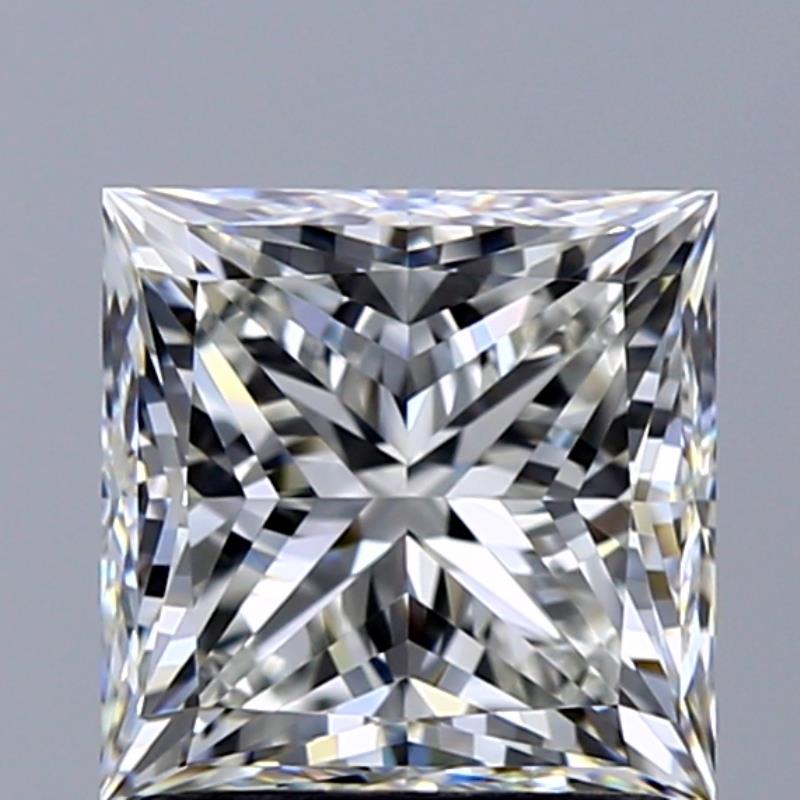 GIA 1.3 Carat Princess Cut Natural Diamond 鑽石