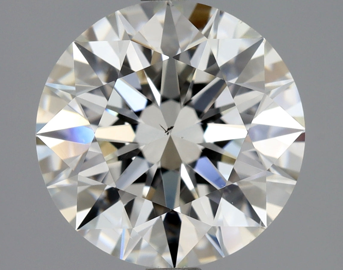 GIA 2.50 Carat Round Brilliant Natural Diamond