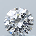 GIA 0.50 Carat Round Brilliant Natural Diamond