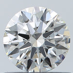 GIA 0.58 Carat Round Brilliant Natural Diamond 鑽石