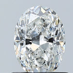 GIA 0.80 Carat Oval Natural Diamond