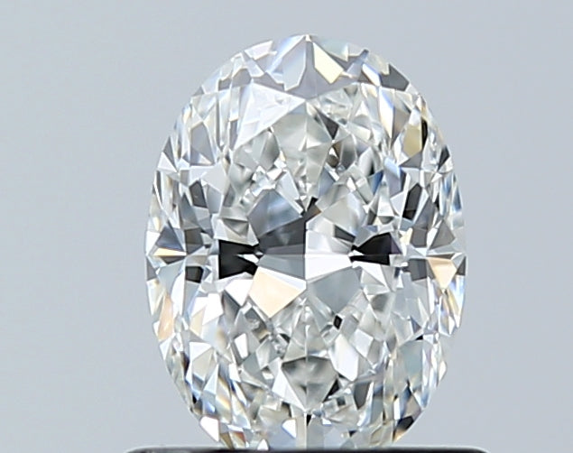 GIA 0.80 Carat Oval Natural Diamond