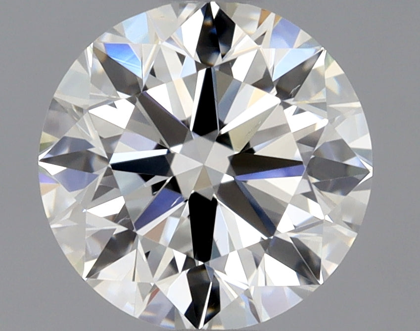 GIA 0.90 Carat Round Brilliant Natural Diamond