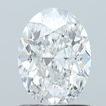 GIA 1.00 Carat Oval Natural Diamond