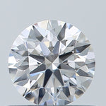 GIA 0.52 Carat Round Brilliant Natural Diamond 鑽石