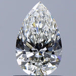GIA 0.8 Carat Pear Natural Diamond 鑽石