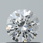 GIA 0.57 Carat Round Brilliant Natural Diamond 鑽石