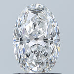 GIA 0.90 Carat Oval Natural Diamond