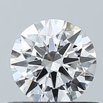 GIA 0.57 Carat Round Brilliant Natural Diamond 鑽石