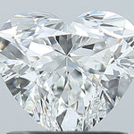 GIA 1.01 Carat Heart Natural Diamond