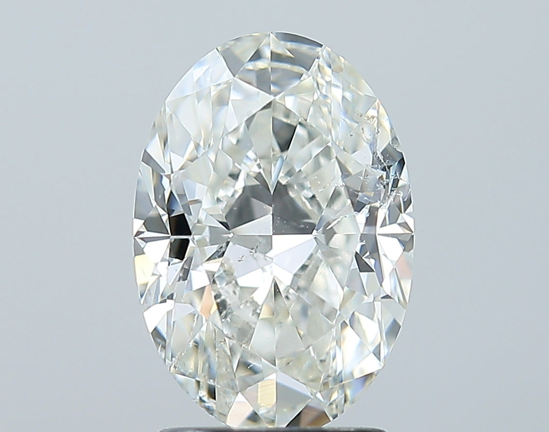 GIA 2.01 Carat Oval Natural Diamond 鑽石