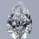 GIA 1 Carat Pear Natural Diamond 鑽石