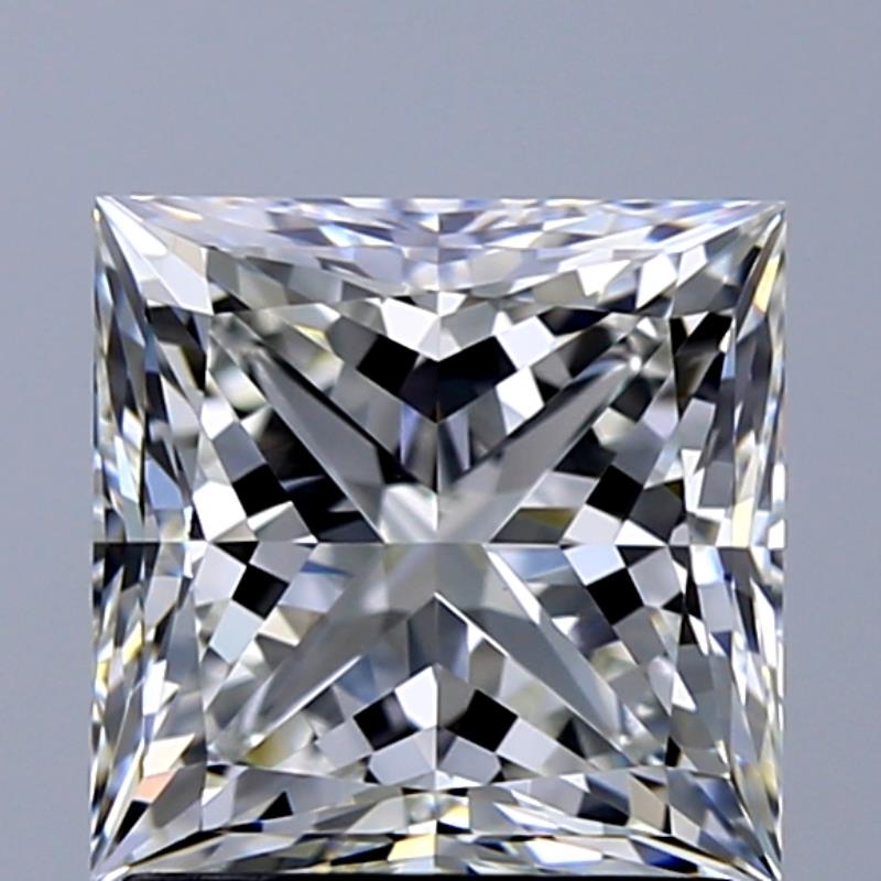 GIA 1.71 Carat Princess Cut Natural Diamond 鑽石