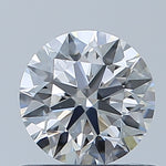 GIA 0.63 Carat Round Brilliant Natural Diamond 鑽石