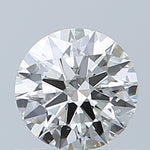 GIA 0.50 Carat Round Brilliant Natural Diamond