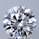 GIA 1.61 Carat Round Brilliant Natural Diamond 鑽石