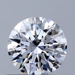 GIA 0.53 Carat Round Brilliant Natural Diamond 鑽石