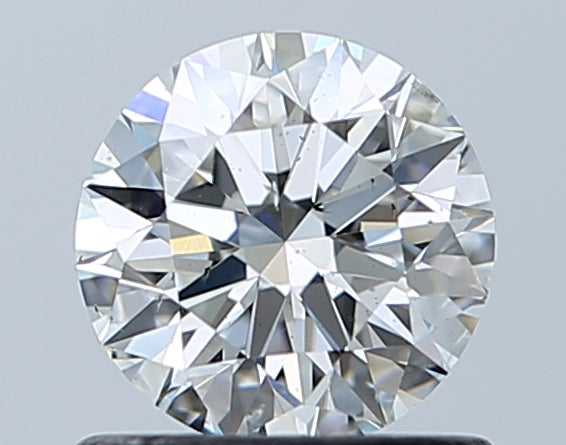 GIA 0.80 Carat Round Brilliant Natural Diamond