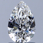 GIA 1 Carat Pear Natural Diamond 鑽石